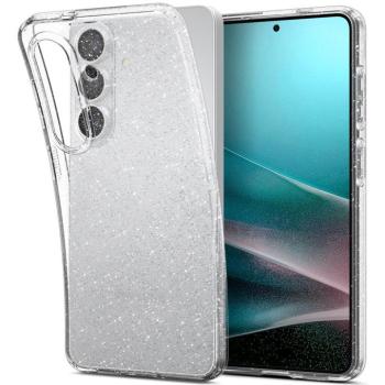 Spigen Liquid Crystal Glitter Samsung Galaxy S26 tok, Crystal Quartz, átlátszó kép