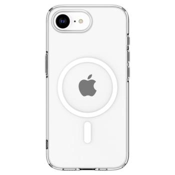 Spigen Liquid Crystal MagFit Apple iPhone 17e / iPhone 16e tok, MagSafe, Crystal Clear, átlátszó kép