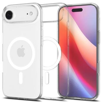 Spigen Liquid Crystal Magfit Apple iPhone Air (2025) tok, MagSafe, Clear White, fehér kép