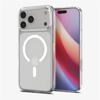 SPIGEN LIQUID CRYSTAL MAGSAFE szilikon telefonvédő (ütésállóság, légpárnás sarok, MagSafe) ÁTLÁTSZÓ Apple iPhone 17 Pro Max kép