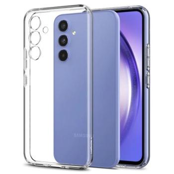 Spigen Liquid Crystal Samsung Galaxy A54 5G tok, Crystal Clear, átlátszó kép