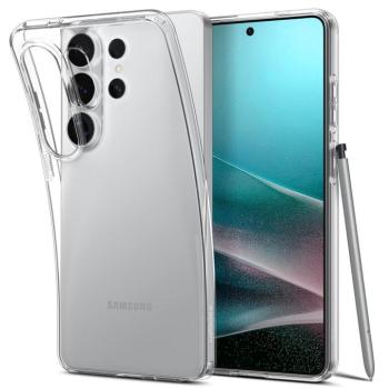 Spigen Liquid Crystal Samsung Galaxy S26 Ultra tok, Crystal Clear, átlátszó kép