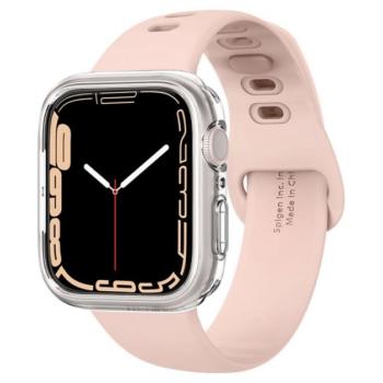 SPIGEN LIQUID CRYSTAL szilikon óra keret (közepesen ütésálló, 061CS24483 utódja) ÁTLÁTSZÓ Apple Watch Series 5 40mm, Apple Watch Series 4 40mm, Apple Watch Series 6 40mm, Apple Watch Series kép