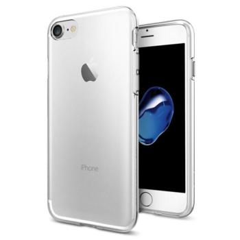 SPIGEN LIQUID CRYSTAL szilikon telefonvédő (közepesen ütésálló, légpárnás sarok) ÁTLÁTSZÓ Apple iPhone 7 4.7, Apple iPhone 8 4.7, Apple iPhone SE 2 (2020), Apple iPhone SE 3 (2022) kép