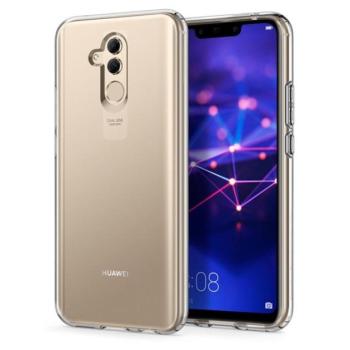 SPIGEN LIQUID CRYSTAL szilikon telefonvédő (közepesen ütésálló, légpárnás sarok) ÁTLÁTSZÓ Huawei Mate 20 Lite kép