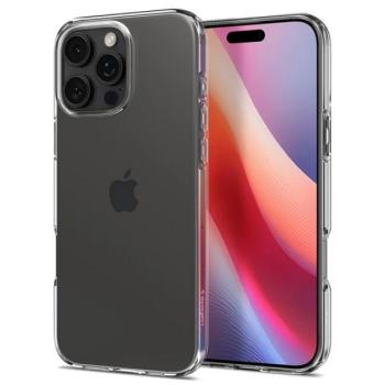 SPIGEN LIQUID CRYSTAL szilikon telefonvédő (ütésállóság, légpárnás sarok) ÁTLÁTSZÓ Apple iPhone 16 Pro kép
