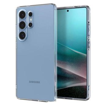 SPIGEN LIQUID CRYSTAL szilikon telefonvédő (ütésállóság, légpárnás sarok) ÁTLÁTSZÓ Samsung Galaxy S25 Ultra (SM-S938) kép