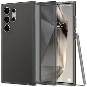 SPIGEN LIQUID CRYSTAL szilikon telefonvédő (ütésállóság, légpárnás sarok) SZÜRKE Samsung Galaxy S24 Ultra (SM-S928) kép