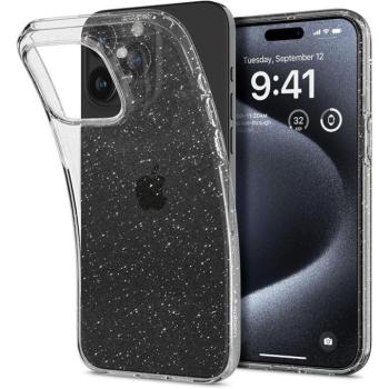 SPIGEN Liquid Crystal tok iPhone 15 PRO csillogó kristály kép