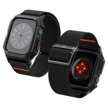 Spigen Lite Fit PRO Apple Watch 4/5/6/7/ 8/9/SE 44/45mm fekete csereszíj kép