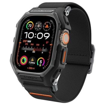 Spigen Lite Fit Pro Apple Watch Ultra 2/1 (49mm) tok/szíj, matt fekete kép