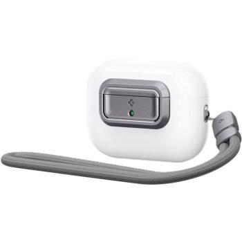 Spigen Lock Fit "M" Apple Airpods Pro / Airpods Pro 2 fülhallgató tokhoz biztonsági zár, kézpánttal, szürke kép