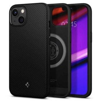 Spigen Mag Armor iPhone 13 matt fekete tok kép