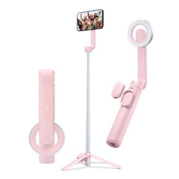 Spigen Magsafe Tripod Selfie bot, rózsaszín S570W kép
