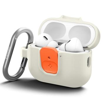 Spigen Nano Pop Apple AirPods Pro 3 tok karabinerrel, Orange Beige, bézs-narancs kép