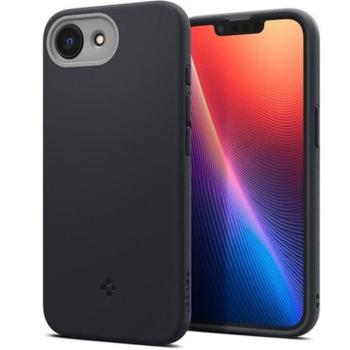 Spigen Nano Pop MagFit Apple iPhone 16e tok, MagSafe, Black Sesame, fekete kép