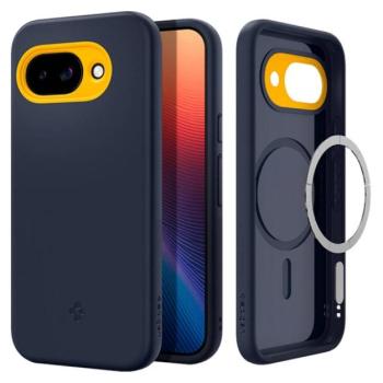 SPIGEN NANO POP szilikon telefonvédő (kameravédő, MagSafe) SÖTÉTKÉK Google Pixel 9a kép