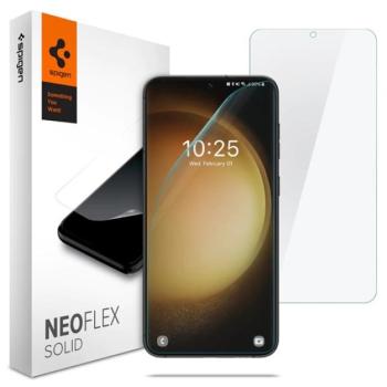 SPIGEN NEOFLEX képernyővédő fólia 2db (full screen, íves részre, tok barát) ÁTLÁTSZÓ Samsung Galaxy S23 (SM-S911) kép