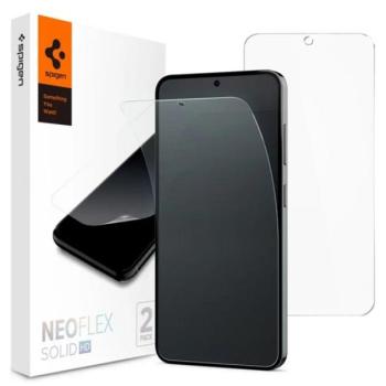 SPIGEN NEOFLEX képernyővédő fólia 2db (full screen, tok barát) ÁTLÁTSZÓ Samsung Galaxy S24 (SM-S921) kép