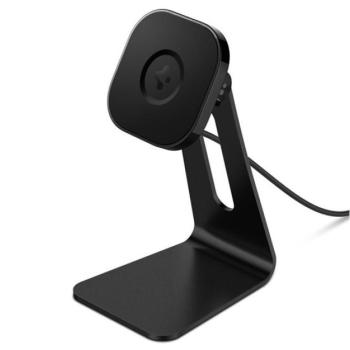 Spigen OneTap S310W Magsafe vezetéknélküli wireless töltő állvány, fekete kép