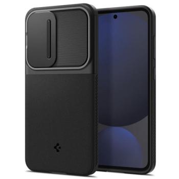 Spigen Optik Armor Samsung Galaxy S24 FE tok, Black, fekete kép
