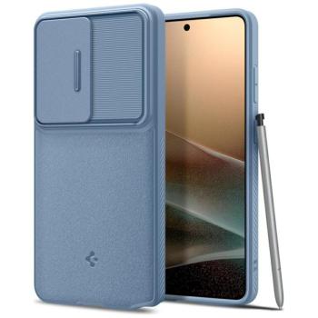 Spigen Optik Armor Samsung Galaxy S26 Ultra tok, Light Blue, kék kép