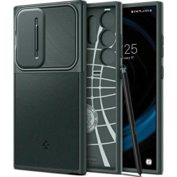 Spigen Optik Armor tok Samsung S24 Ultra S928 sötétzöld ACS07314 kép