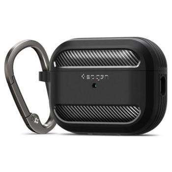 Spigen Rugged Armor Apple Airpods Pro 2 tok, fekete kép