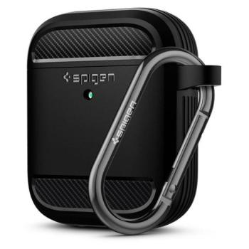 Spigen Rugged Armor Apple Airpods tok, fekete kép