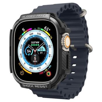 Spigen Rugged Armor Apple Watch UItra 2/1 (49mm), Fekete tok kép