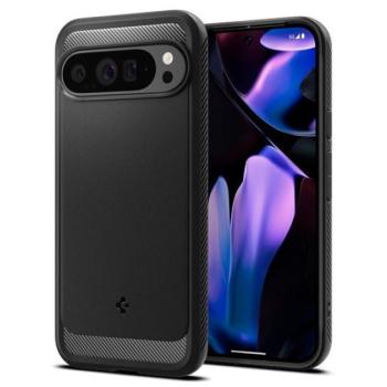Spigen Rugged Armor Google Pixel 9 Pro XL tok, Matte Black, fekete kép