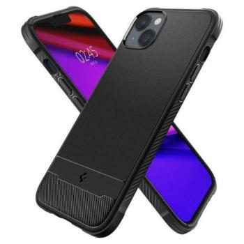 Spigen Rugged Armor MAG iPhone 14 Plus Magsafe matt fekete tok kép