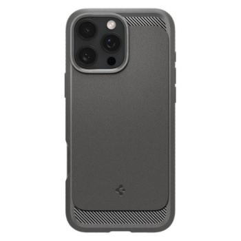 Spigen Rugged Armor MagFit Apple iPhone 16 Pro tok, szürke kép