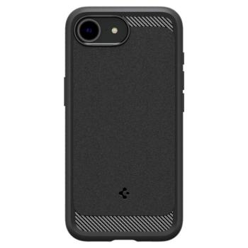 Spigen Rugged Armor MagFit Apple iPhone 17e / iPhone 16e tok, MagSafe, matt fekete kép
