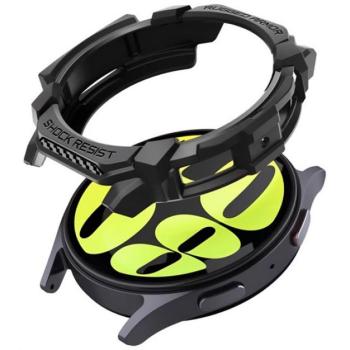 SPIGEN RUGGED ARMOR műanyag óra keret (ütésállóság) FEKETE Samsung Galaxy Watch 7 eSIM 44mm (SM-L315), Galaxy Watch 7 44mm (SM-L310) kép
