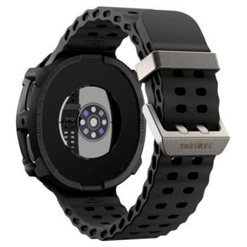 SPIGEN RUGGED ARMOR műanyag óra keret (ütésállóság) FEKETE Samsung Galaxy Watch 8 eSIM 40mm (SM-L325), Galaxy Watch 8 40mm (SM-L320) kép