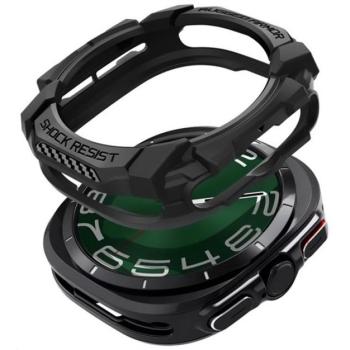 SPIGEN RUGGED ARMOR műanyag óra keret (ütésállóság) FEKETE Samsung Galaxy Watch Ultra eSIM 47mm (SM-L705) kép