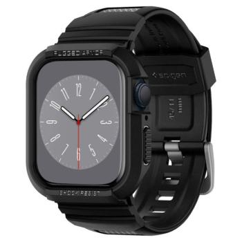 Spigen Rugged Armor Pro Apple Watch 9 / 8 / 7 / 6 / SE ( 3 / 2 / 1 Gen) 44mm / 45mm tok, fekete kép