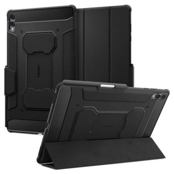 Spigen Rugged Armor Pro Samsung Galaxy Tab S11 Ultra tok ceruza tartóval, kitámasztóval, fekete kép