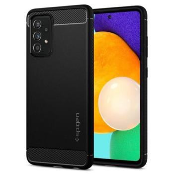 Spigen Rugged Armor Samsung Galaxy A52/A52s tok, Matte Black, fekete kép
