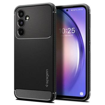 Spigen Rugged Armor Samsung Galaxy A54 5G tok, Matte Black, fekete kép