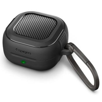 Spigen Rugged Armor Samsung Galaxy Buds 4 / Buds 4 Pro tok, Matte Black, fekete kép