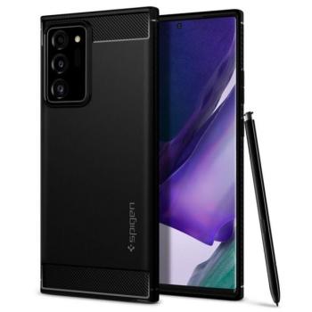Spigen Rugged Armor Samsung Note 20 Ultra N985 fekete matt ACS01391 tok kép
