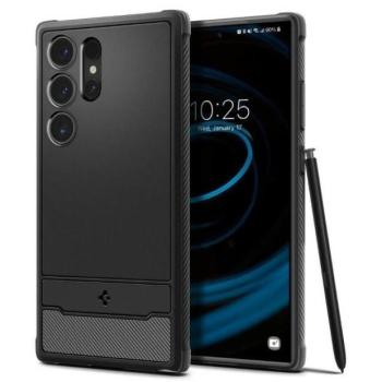 Spigen Rugged Armor Samsung S24 Ultra S928 matt fekete tok kép
