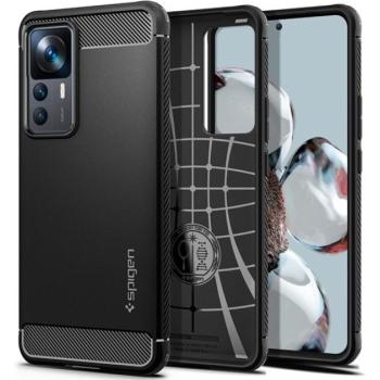 Spigen Rugged Armor Xiaomi 12T Pro tok, Black, fekete kép