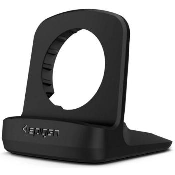SPIGEN S353 karóra állvány (töltő kialakítás) FEKETE SamsungGalaxy Watch 5 Pro eSIM 45 mm (SM-R925), Galaxy Watch 5 Pro 45 mm (SM-R920) kép