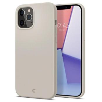 Spigen Silicone Apple iPhone 12 Pro Max tok, Stone, kavicsszürke kép