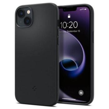 Spigen Silicone Fit iPhone 14 Plus MAG Magsafe fekete tok kép