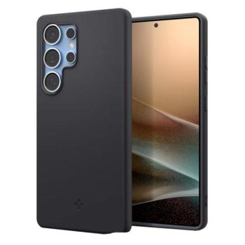SPIGEN SILICONE FIT MAG szilikon telefonvédő (ütésállóság, MagSafe) FEKETE Samsung Galaxy S25 Ultra (SM-S938) kép