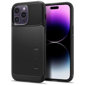 Spigen Slim Armor Apple iPhone 14 Pro Black tok, fekete kép
